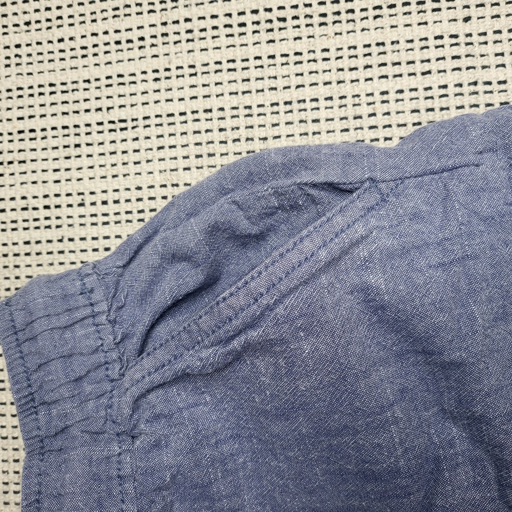 Tommy‎ Bahama Shorts Boys Medium 7/8 Chambray Drawstring Summer Casual - Picture 4 of 11